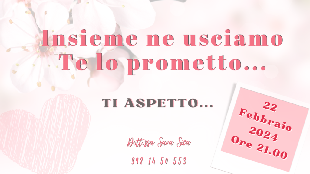 Narcisismo e Amore Tossico Dott.ssa Sara Sica