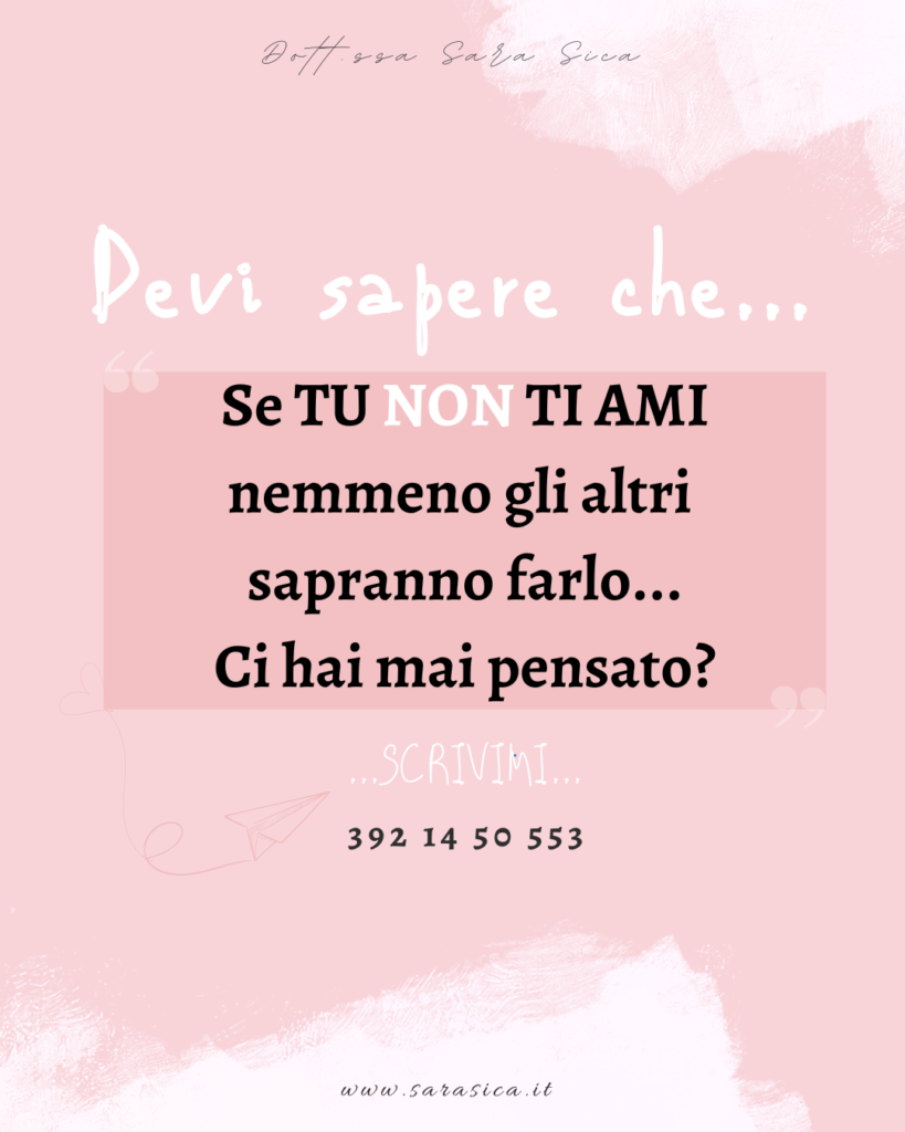 Narcisismo e Amore Tossico Dott.ssa Sara Sica