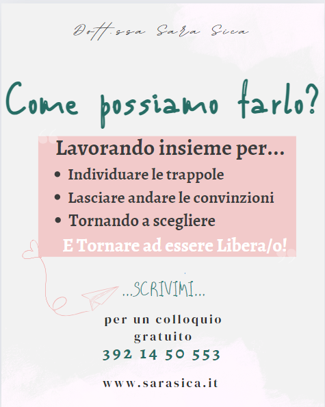 Narcisismo e Amore Tossico Dott.ssa Sara Sica